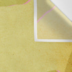 Green and pink botanical abstract Wall Tapestry Gallery Image 3