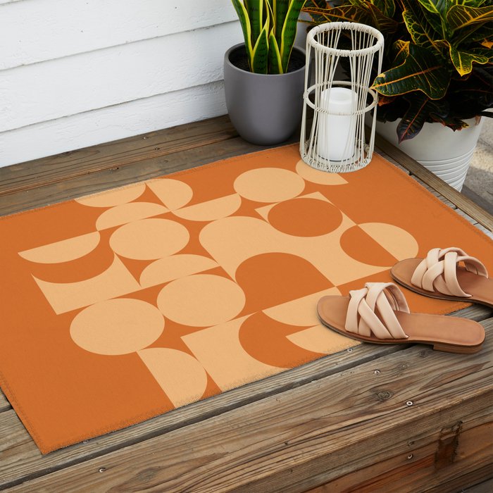 Retro 10B Outdoor Rug Gallery Image 2