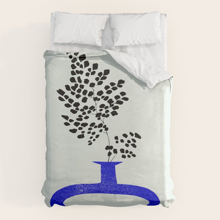 The Blue Vase 02 Duvet Cover Gallery Image 1
