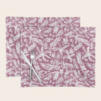 Pink Tropical Bliss Placemat Gallery Image 1