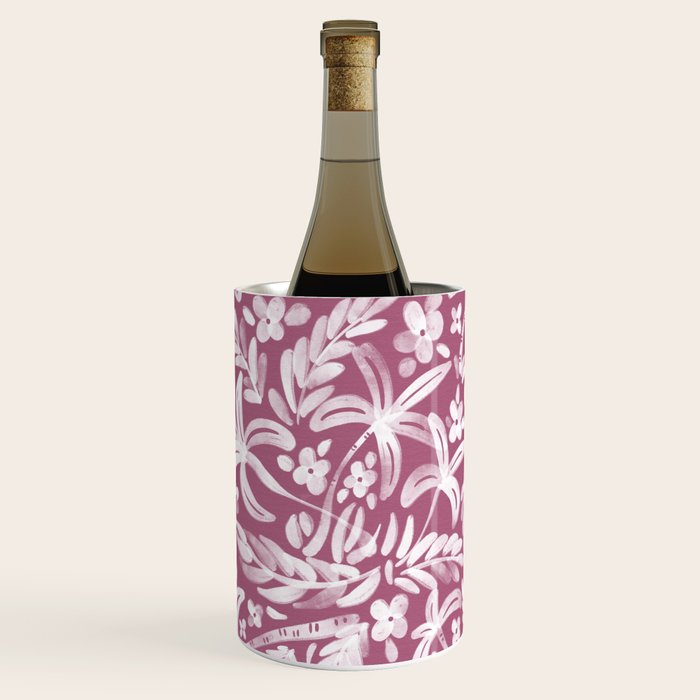 Pink Tropical Bliss Wine Chiller Gallery Image 1