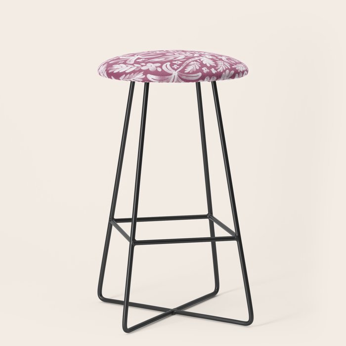 Pink Tropical Bliss Stool Gallery Image 1
