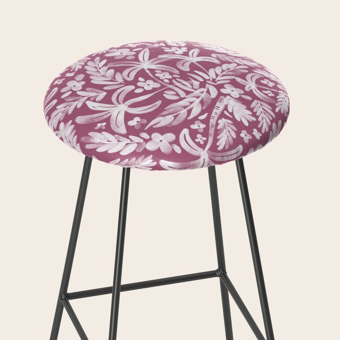 Pink Tropical Bliss Stool Gallery Image 2