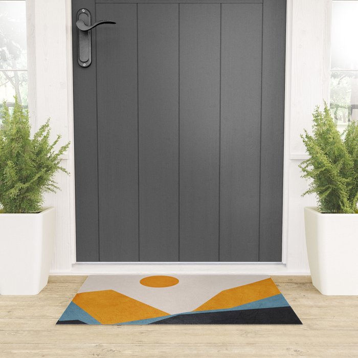 Line Mountain Beauty II Welcome Mat Gallery Image 3