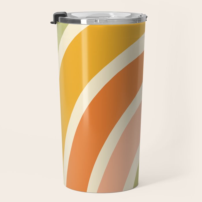 Retro Rainbow Travel Mug Gallery Image 3
