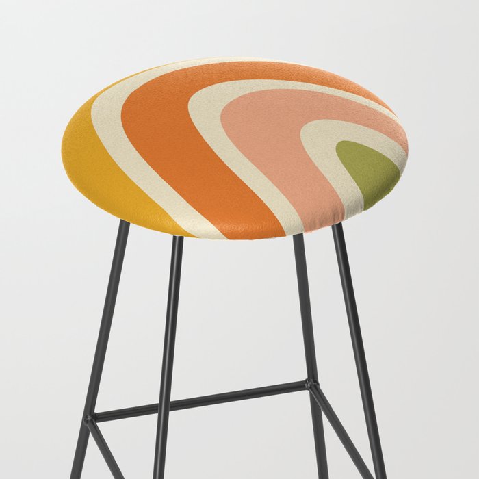 Retro Rainbow Stool Gallery Image 2