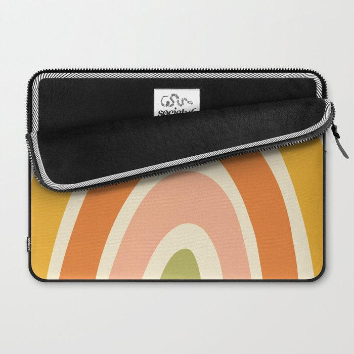 Retro Rainbow Laptop Sleeve Gallery Image 2