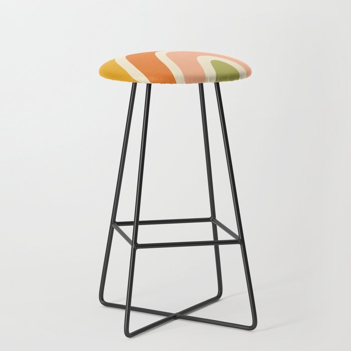 Retro Rainbow Stool Gallery Image 1