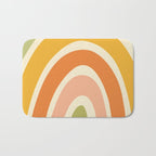 Retro Rainbow Bath Mat Gallery Image 1