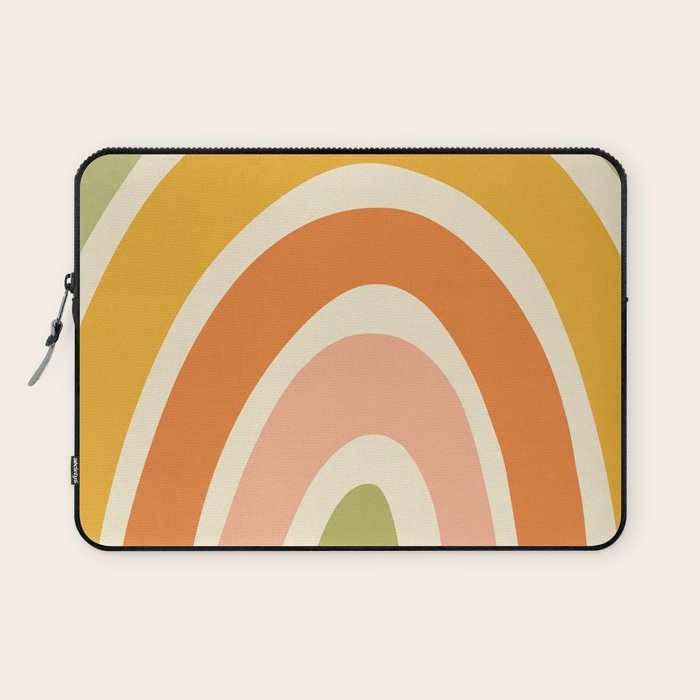 Retro Rainbow Laptop Sleeve Gallery Image 1