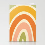 Retro Rainbow Stationery Card Gallery Image 2