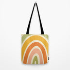Retro Rainbow Tote Bag Gallery Image 2