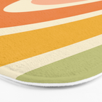 Retro Rainbow Bath Mat Gallery Image 3