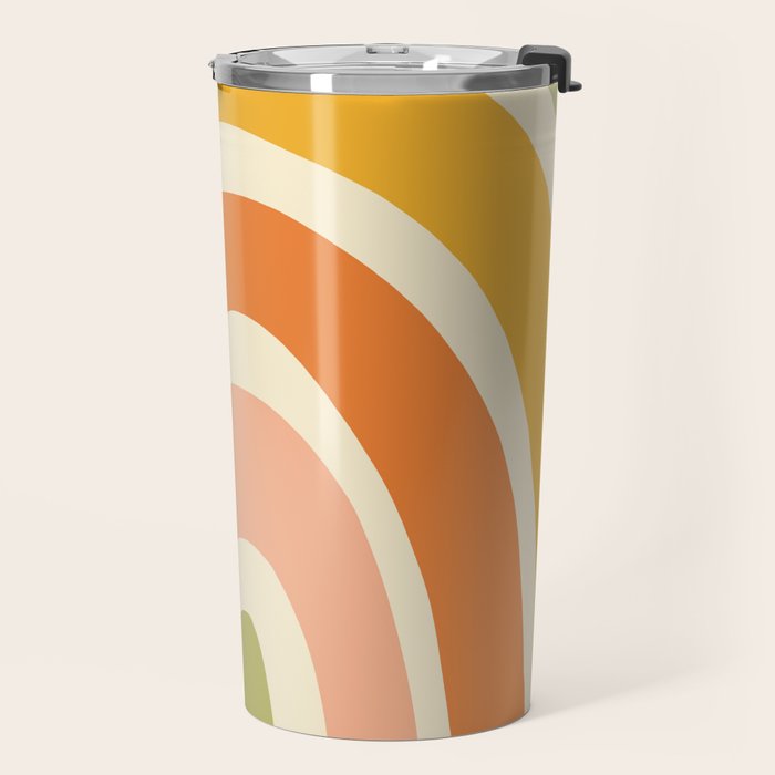 Retro Rainbow Travel Mug Gallery Image 2