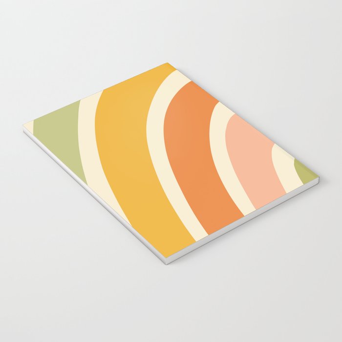 Retro Rainbow Notebook Gallery Image 3