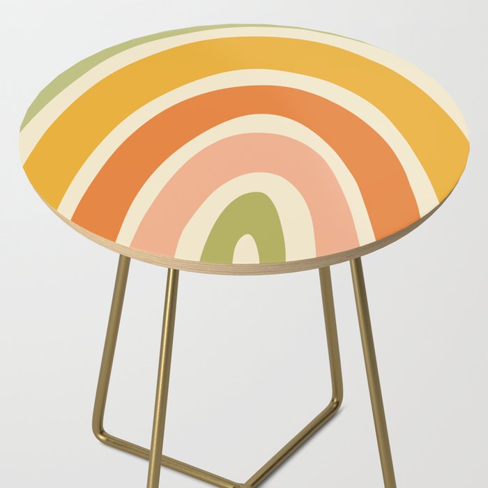 Retro Rainbow Side Table Gallery Image 2