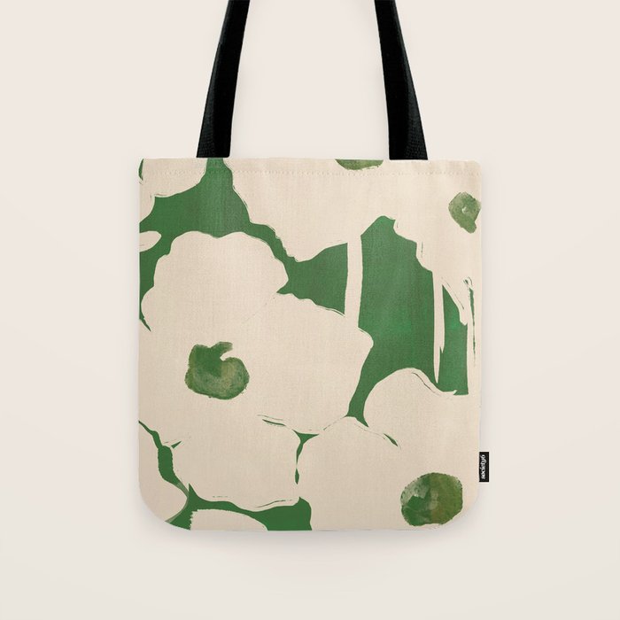 Abstract Flowers 5 Tote Bag Gallery Image 1