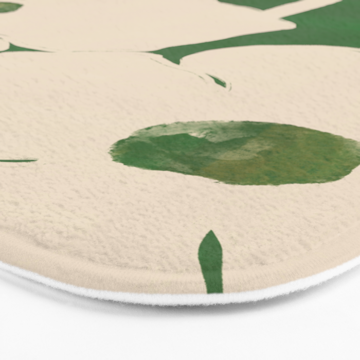Abstract Flowers 5 Bath Mat Gallery Image 3