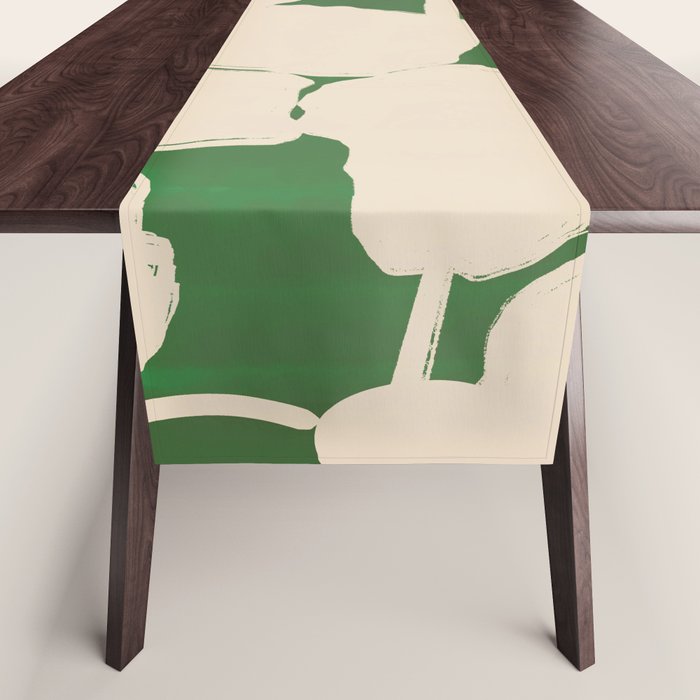 Abstract Flowers 5 Table Runner Gallery Image 1