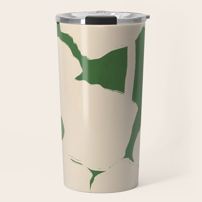 Abstract Flowers 5 Travel Mug Gallery Image 1