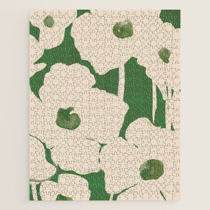 Abstract Flowers 5 Jigsaw Puzzle Gallery Image 1