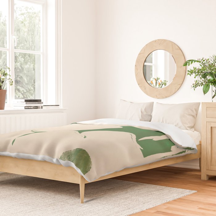 Abstract Flowers 5 Duvet Cover Gallery Image 2