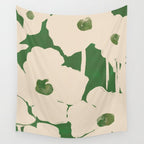 Abstract Flowers 5 Wall Tapestry Gallery Image 4