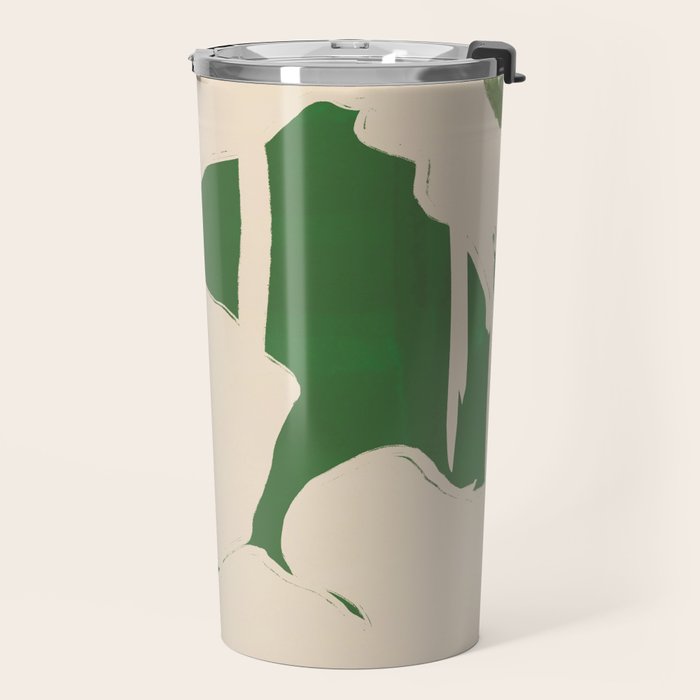 Abstract Flowers 5 Travel Mug Gallery Image 2