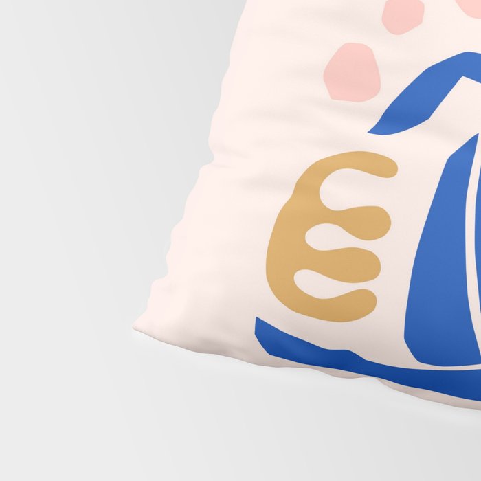 Henri Matisse Art Print 'Blue Nude' - Abstract Female Figure Cut Outs Artwork Pillow Sham Gallery Image 4