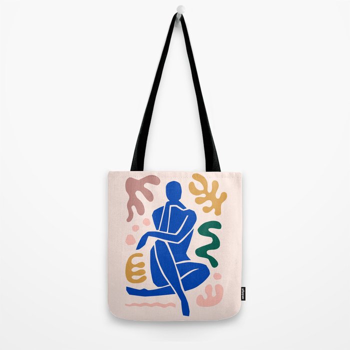 Henri Matisse Art Print 'Blue Nude' - Abstract Female Figure Cut Outs Artwork Tote Bag Gallery Image 2