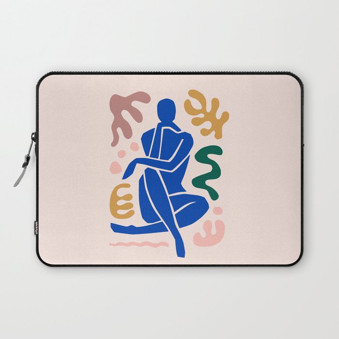 Henri Matisse Art Print 'Blue Nude' - Abstract Female Figure Cut Outs Artwork Laptop Sleeve Gallery Image 1