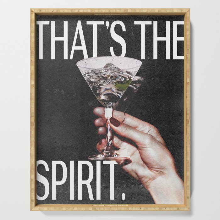 That's the Spirit - Martini Serving Tray Gallery Image 1