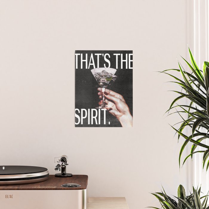 That's the Spirit - Martini Poster Gallery Image 2