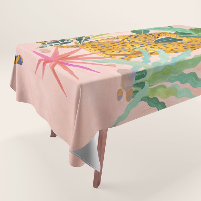 Cheetah Crush Tablecloth Gallery Image 1