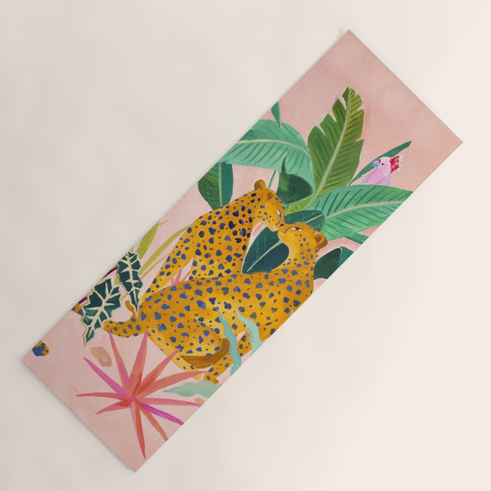 Cheetah Crush Yoga Mat Gallery Image 1