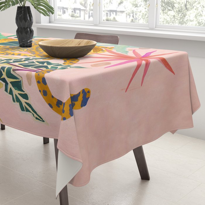 Cheetah Crush Tablecloth Gallery Image 3