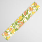 Christina Light Flower Pattern Table Runner Gallery Image 3