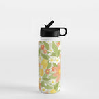 Christina Light Flower Pattern Water Bottle Gallery Image 1