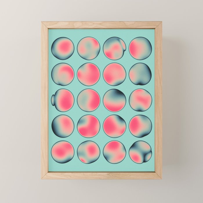 Color Burn 24 Mini Art Print Gallery Image 1
