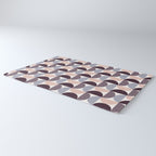 Bauhaus Mid Century Modern Geometric Pattern XIV Rug Gallery Image 3