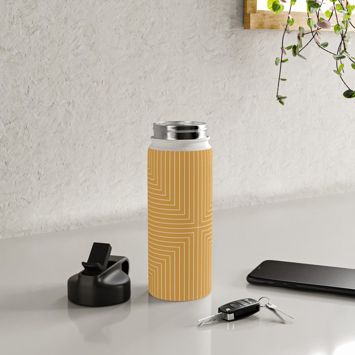 Angular Lines IV Water Bottle Gallery Image 4