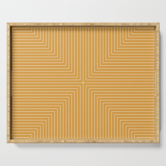 Angular Lines IV Serving Tray Gallery Image 1