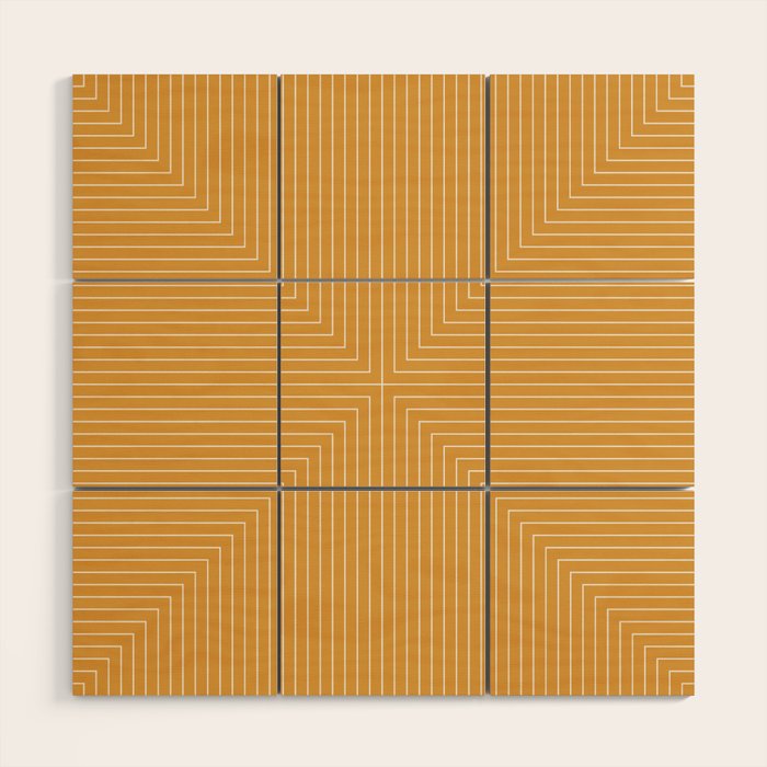 Angular Lines IV Wood Wall Art Gallery Image 1