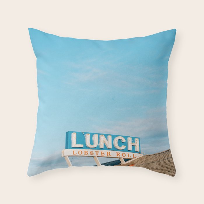Lobster Roll 02 Throw Pillow Gallery Image 6