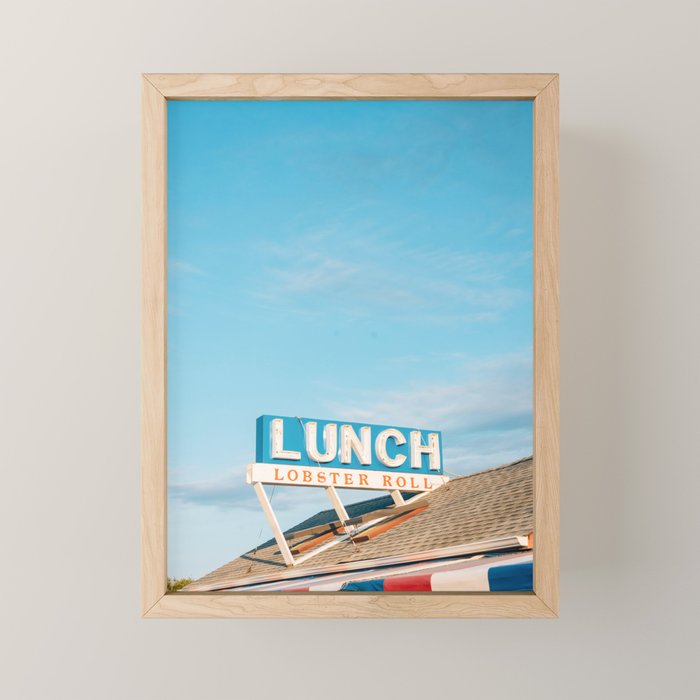 Lobster Roll 02 Mini Art Print Gallery Image 1