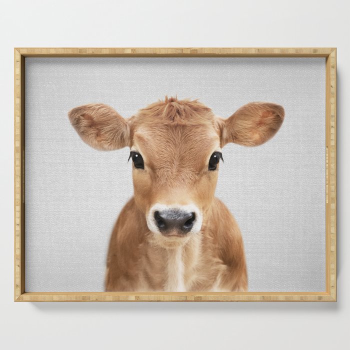 Calf - Colorful Serving Tray Gallery Image 1