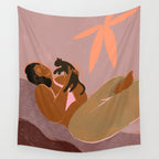 Cat Lady Wall Tapestry Gallery Image 4