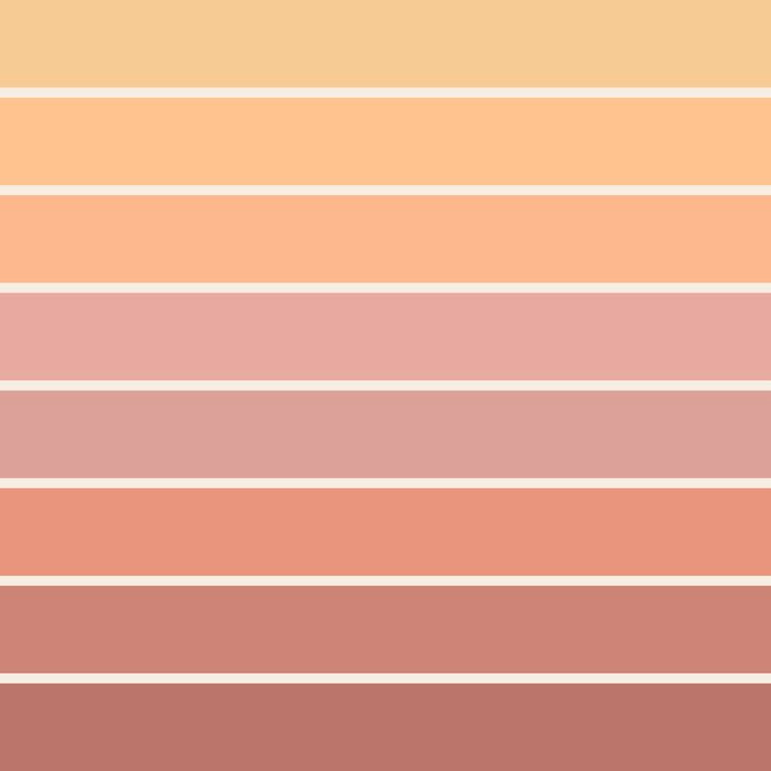 Gradient Arch VII Earthy Pastel Mid Century Modern Rainbow Coffee Mug Gallery Image 2