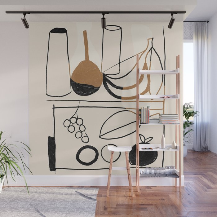 Minimalist Still Life 12 Wall Mural Gallery Image 1