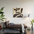 Linocut Silhouette #3 Wood Wall Art Gallery Image 2